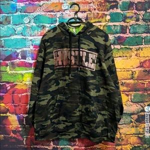 Camo Plus Size Hustle Hoodie